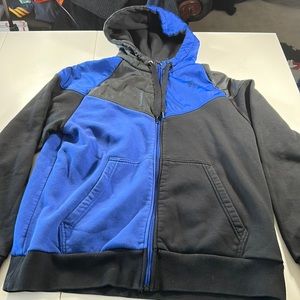 Mens Vintage Early 2000s Nike Full Zip Hoodie Sweater sz L